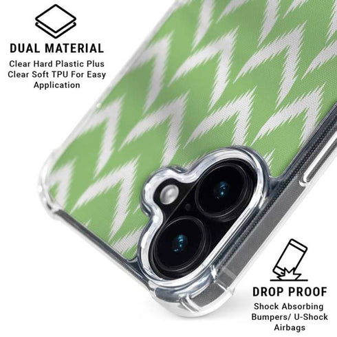 Nigeria Soccer Flag iPhone 17 Clear Case